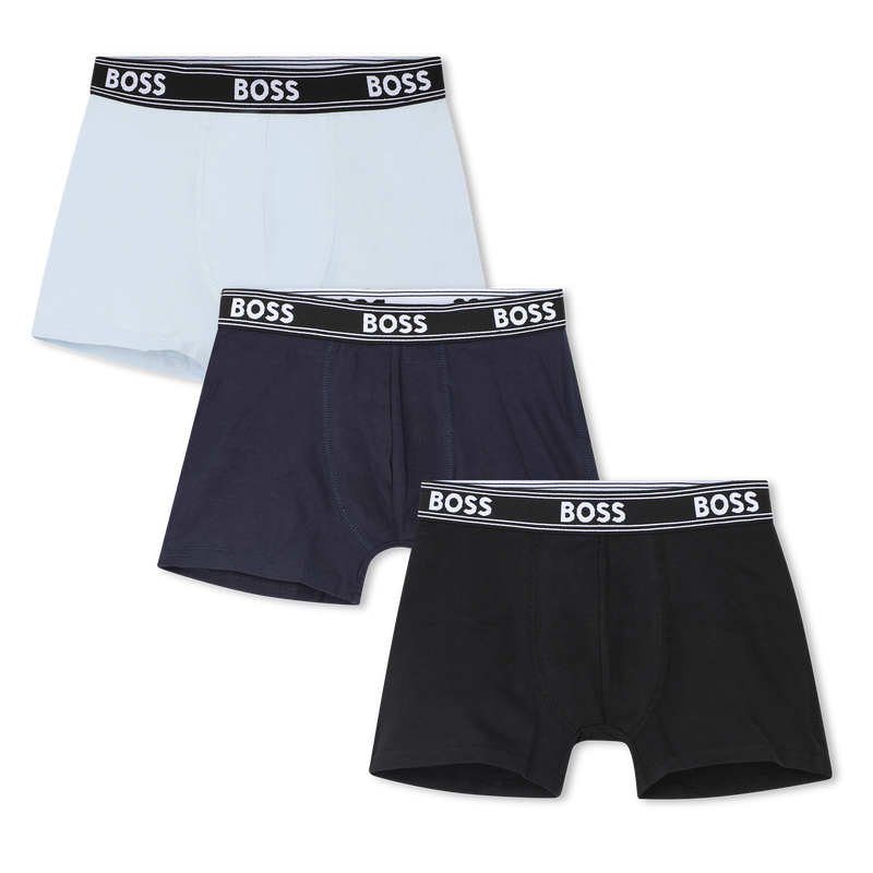 Pack of 3 jersey boxer briefs BOSS 
                        BOY