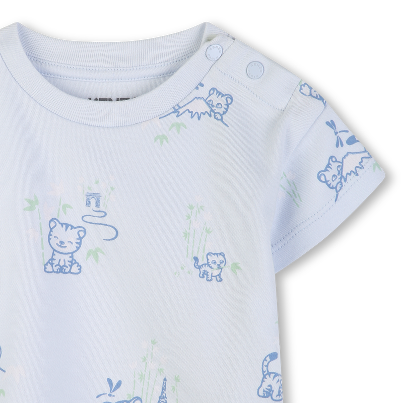 T-SHIRT AND TROUSERS SET KENZO KIDS 
                        BOY