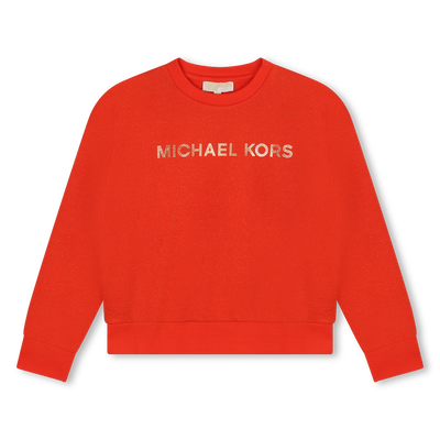Glittery sweatshirt MICHAEL KORS GIRL