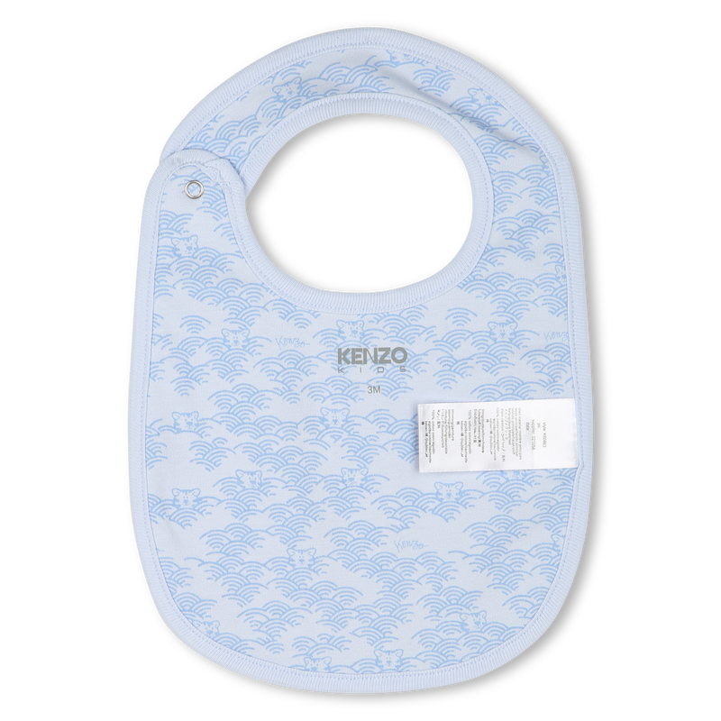 Cotton pyjamas, bib and hat KENZO KIDS 
                        BOY