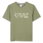 Short-sleeved cotton T-shirt BOSS 
                    BOY