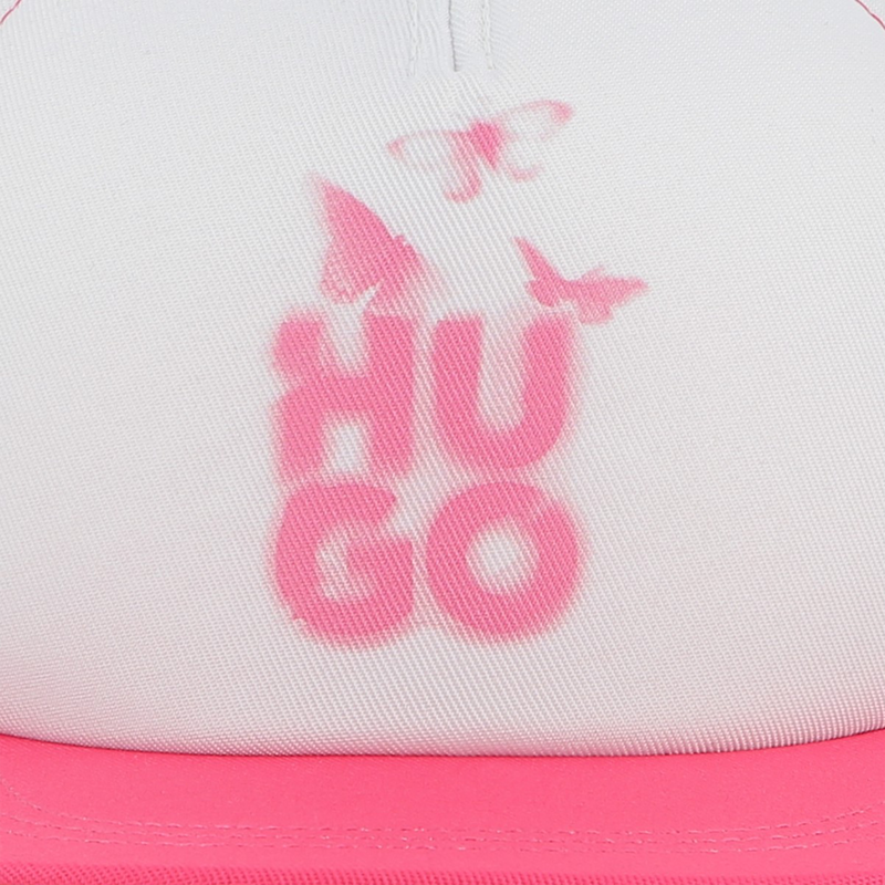 Adjustable bi-material cap HUGO 
                        GIRL