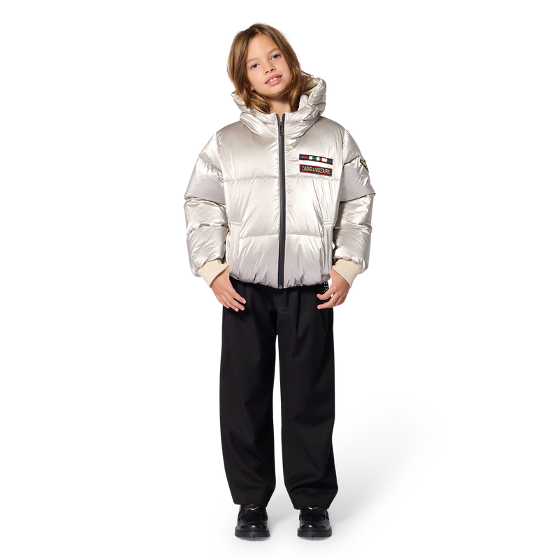 Hooded down jacket ZADIG VOLTAIRE 
                        GIRL