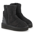 Sequined textile ankle boot KARL LAGERFELD KIDS 
                    GIRL
