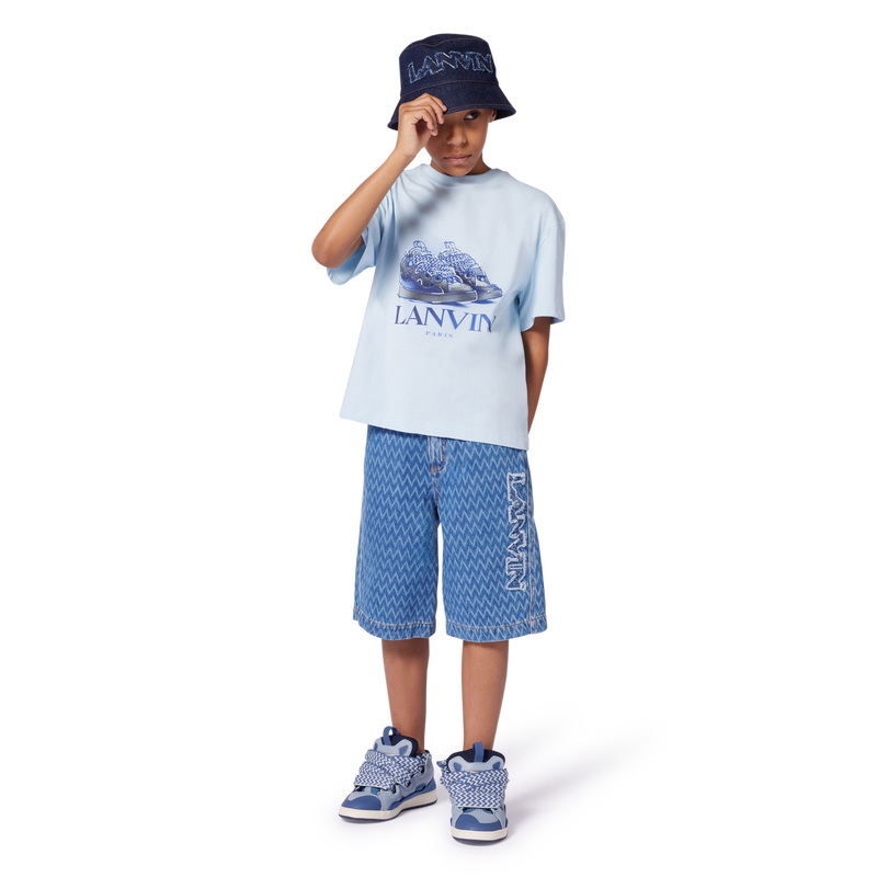 Denim logo bucket hat LANVIN 
                        GIRL