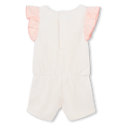 Terry cloth playsuit KENZO KIDS 
                    GIRL