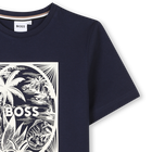 Short-sleeved cotton T-shirt BOSS 
                    BOY