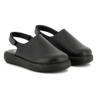 Leather hook-and-loop clogs DKNY 
                    UNISEX