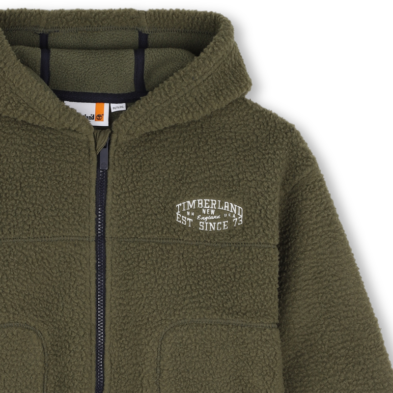 Hooded cardigan TIMBERLAND 
                        BOY