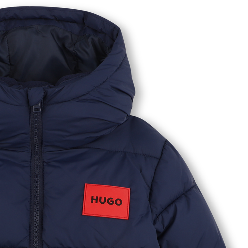 Hooded down jacket HUGO 
                        BOY
