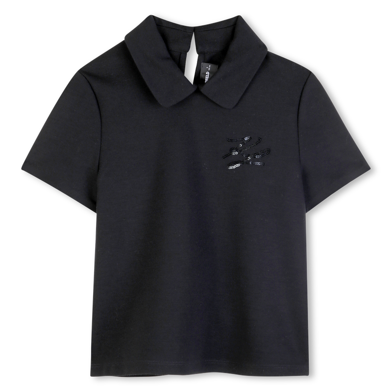 SHORT SLEEVE TOP KARL LAGERFELD KIDS 
                        GIRL