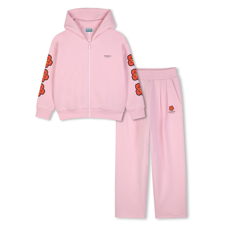 Cardigan and trouser set KENZO KIDS 
                        GIRL