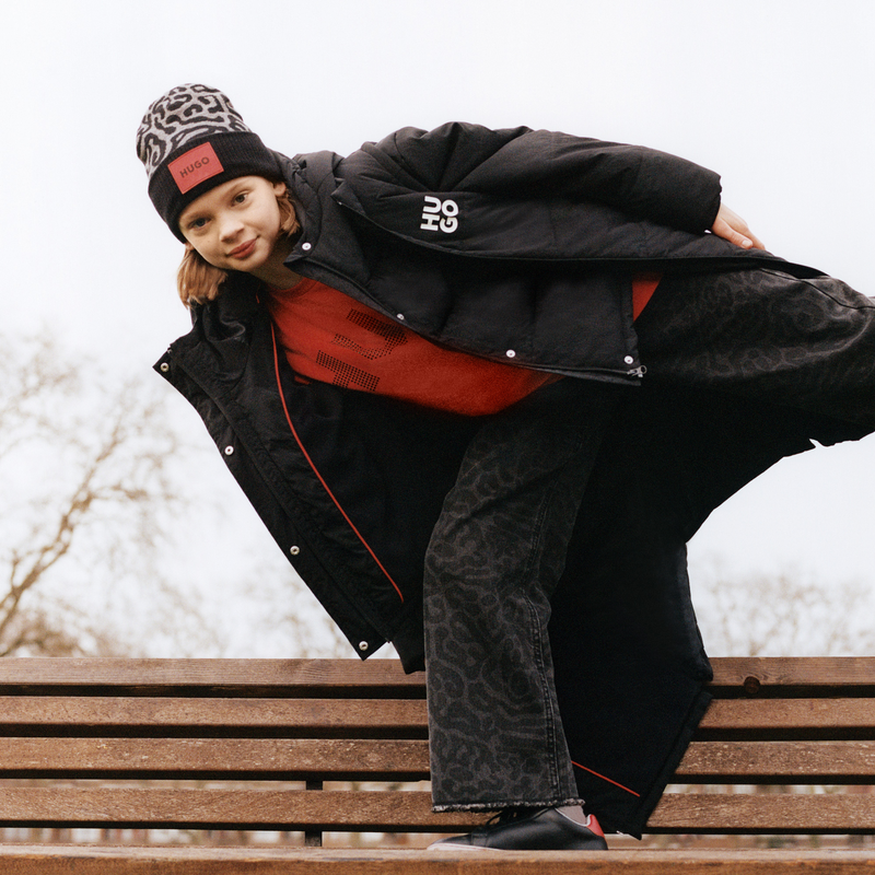 3-in-1 hooded puffer HUGO 
                        GIRL