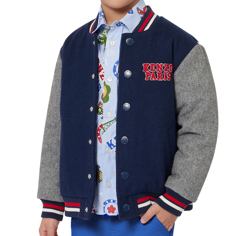 Woollen jacket KENZO KIDS 
                        BOY