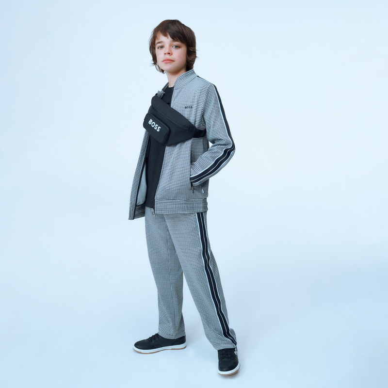 Printed Zip-Up Cardigan BOSS 
                        BOY