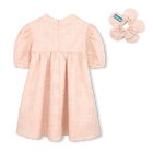Dress + scrunchie KENZO KIDS 
                    GIRL