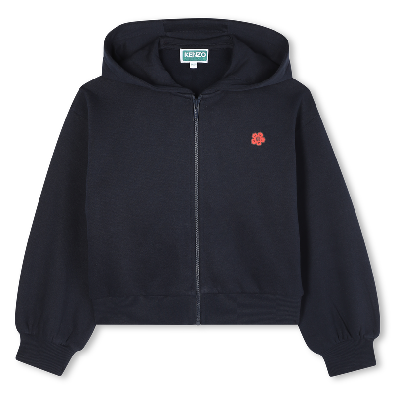 Fleece cardigan and trouser set KENZO KIDS 
                        GIRL