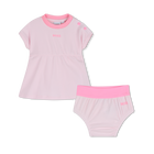 Dress+puffy panty set BOSS 
                    GIRL