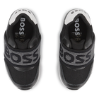Cowhide leather trainers BOSS 
                    BOY