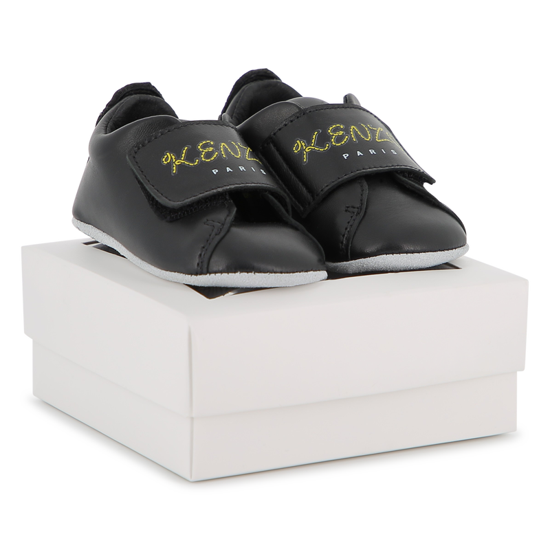 Sheepskin leather slippers KENZO KIDS 
                        UNISEX