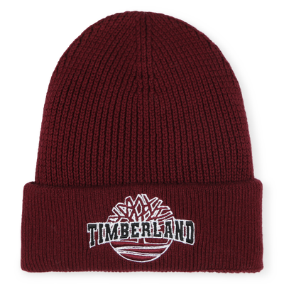 Embroidered knitted hat TIMBERLAND BOY