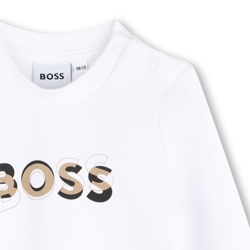 Pants, cardigan, and t-shirt set BOSS 
                        BOY