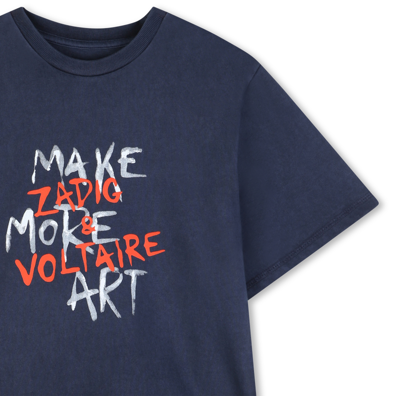 SHORT-SLEEVED T-SHIRT ZADIG & VOLTAIRE 
                        BOY
