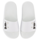 Sliders with raised print KARL LAGERFELD KIDS 
                    GIRL