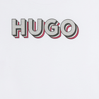 T-shirt with logo print HUGO 
                    GIRL