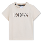 Short-sleeved T-shirt, SAND, hi-res