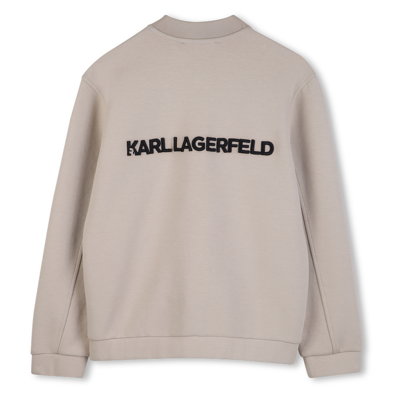 ZIP-UP HOODIE KARL LAGERFELD KIDS 
                        BOY