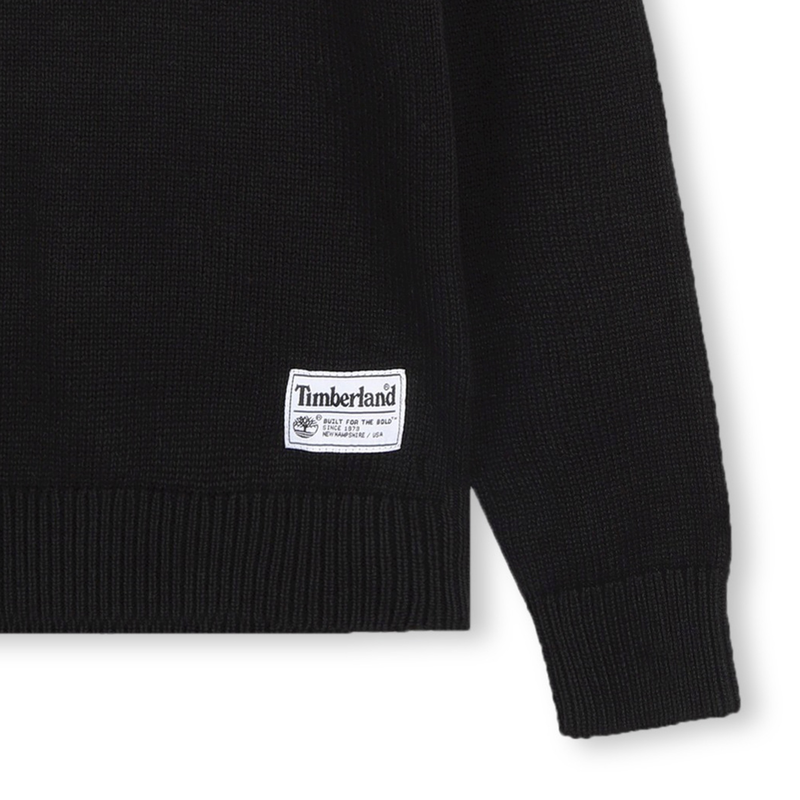 Cotton and wool jumper TIMBERLAND 
                        BOY