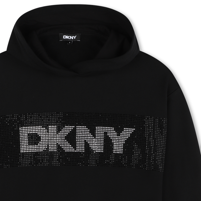 Hooded Fleece Dress DKNY 
                        GIRL