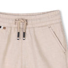 Linen and cotton shorts BOSS 
                    BOY