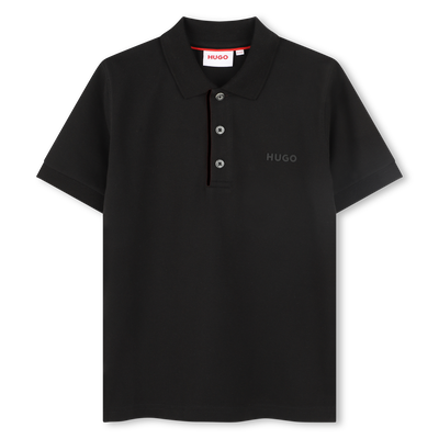 Short-sleeved piqu&eacute; polo shirt HUGO BOY
