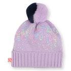 Pompom hat with sequins BILLIEBLUSH 
                    GIRL