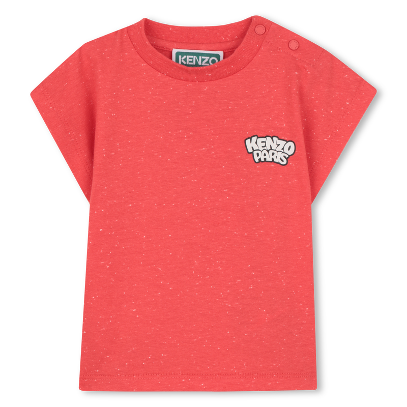 T-SHIRT WITH PRESS STUD OPENING KENZO KIDS 
                        GIRL