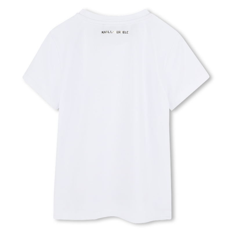 Short-sleeved T-shirt KARL LAGERFELD KIDS 
                        GIRL