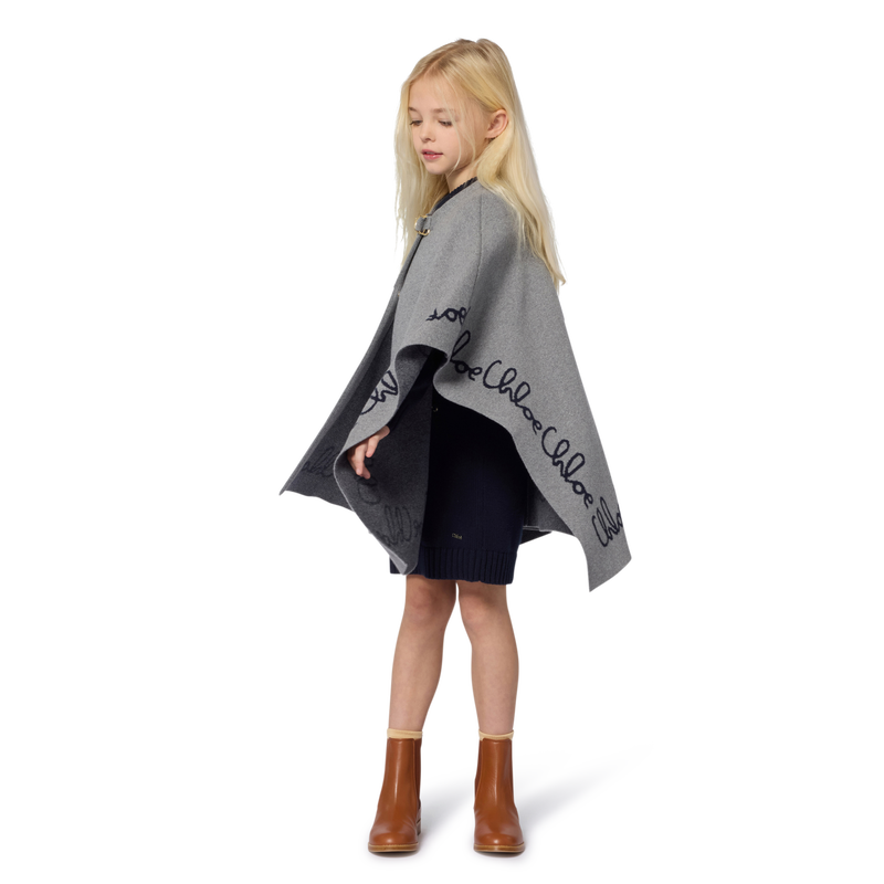 Knit cape dress CHLOE 
                        GIRL