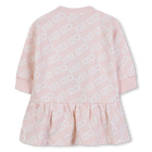 Printed fleece dress KENZO KIDS 
                    GIRL