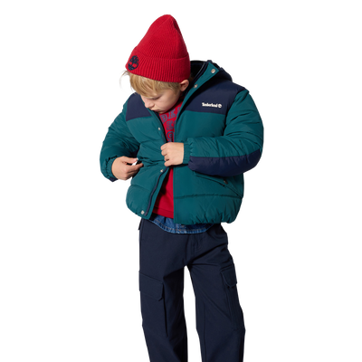 Two-tone down jacket TIMBERLAND BOY