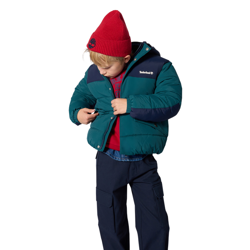Two-tone down jacket TIMBERLAND 
                        BOY