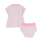 Dress+puffy panty set BOSS 
                    GIRL