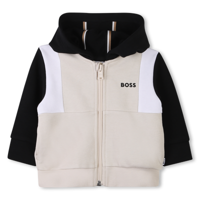 Zipped fleece sweatshirt BOSS BOY