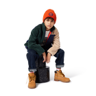 Knitted badge hat with logo TIMBERLAND 
                    BOY