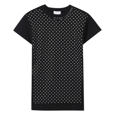 Short-sleeved diamant&eacute; dress MARC JACOBS GIRL