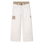 Adjustable twill trousers TIMBERLAND 
                    BOY
