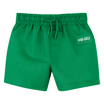 Swim shorts with logo KENZO KIDS BOY