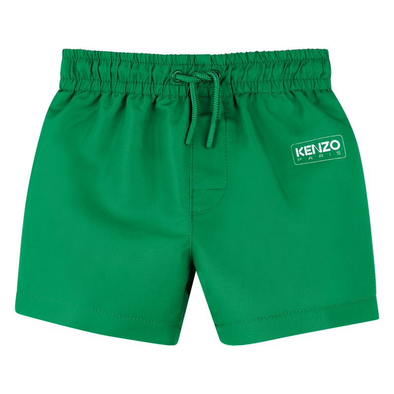 Swim shorts with logo KENZO KIDS 
                        BOY