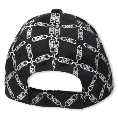 Printed Cotton Baseball Cap MICHAEL KORS GIRL